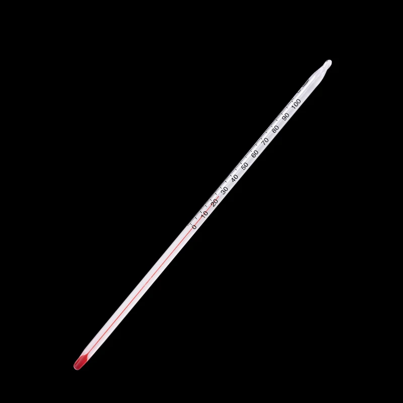 11/15cm glass red water thermometer laboratory consumables thermometer 1 piece