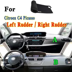 For Citroen Grand C4 Picasso MPV UD Car Dashboard Mat Accsesories Anti-reflective Anti-slip Anti-dirty Pad Instrument Panel