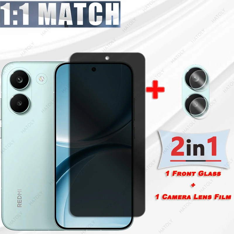 

Anti-spy Glass For Xiaomi Redmi Turbo 5 Glass Privacy Screen Protector For Redmi Turbo 5 Anti Glare Film Camera Lens Protector