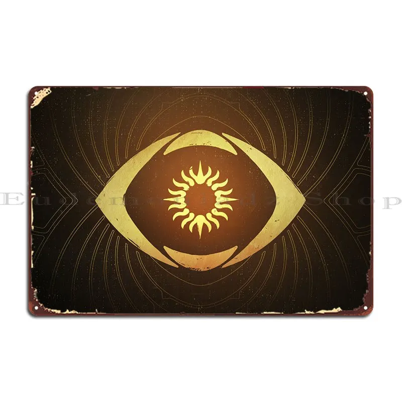 Osiris Eye Metal Sign Pub Custom Club Garage Printing Tin Sign Poster