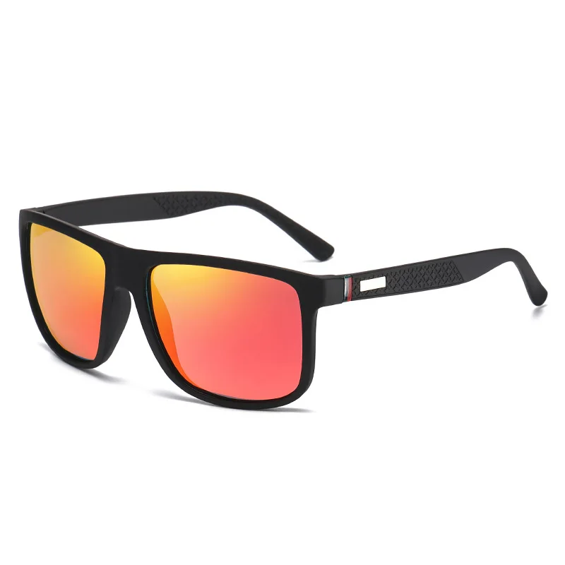 Okulary przeciwsłoneczne w stylu vintage, kwadratowe, polaryzacyjne, męskie i damskie, luksusowa marka, designerskie okulary męskie do jazdy samochodem, wędkowania, ochrona UV400, okulary męskie. — zdjęcie 6