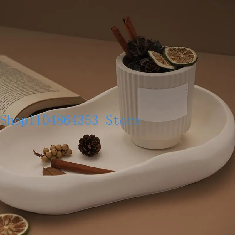 652F Irregular Silicone Tray Mold for Artistic Displays Home Decoration Crafts