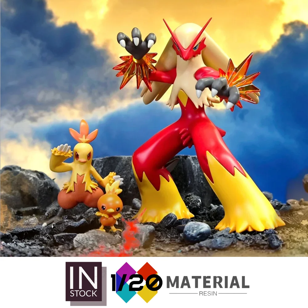 

[В наличии] World Scale Resin [ACE] — Torchic & Combusken & Blaziken XQ