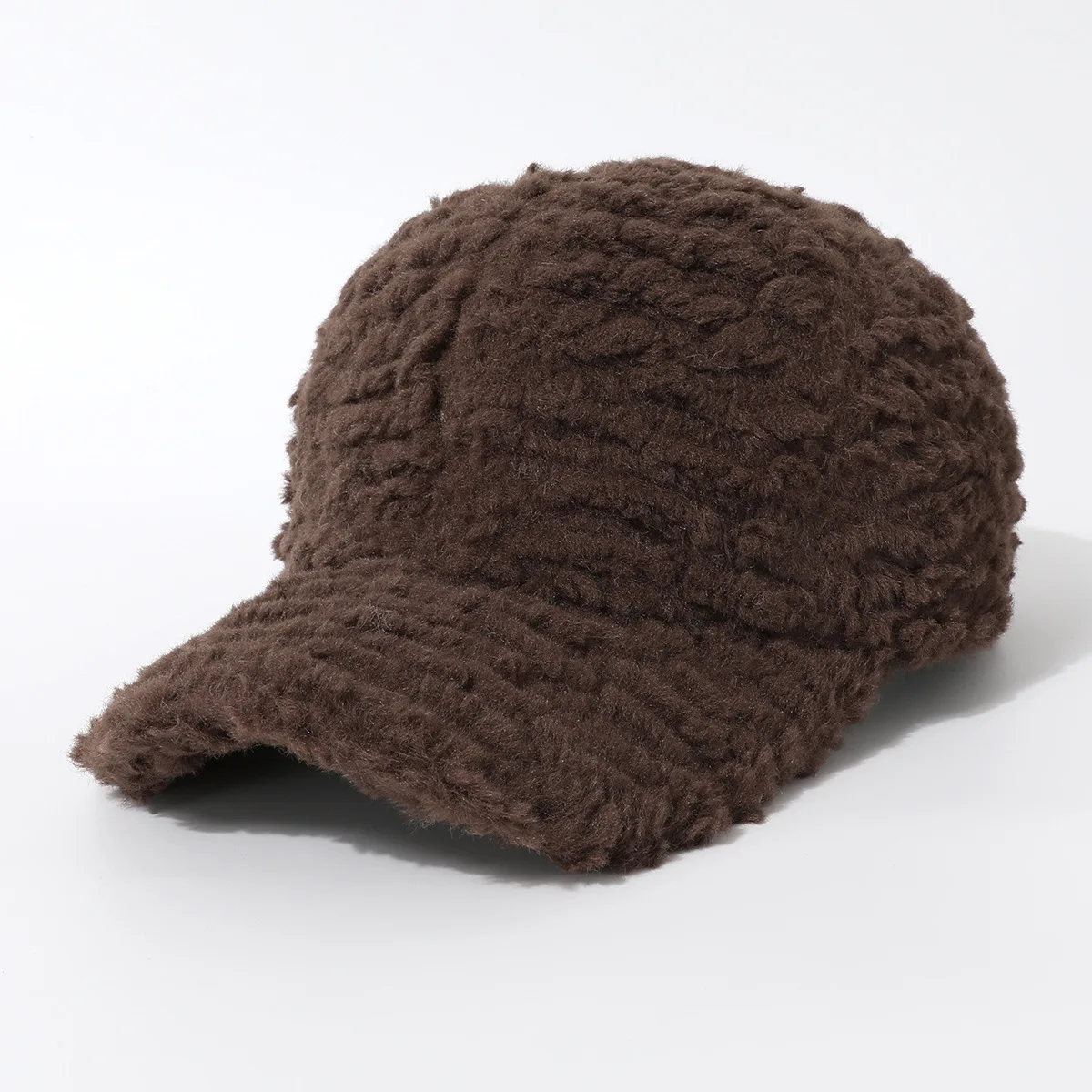 Baseball Kappe Frauen Männer Herbst und Winter Einfarbig Mode Kappe, Outdoor Verdickt Retro Casual Warme Mütze Neue
