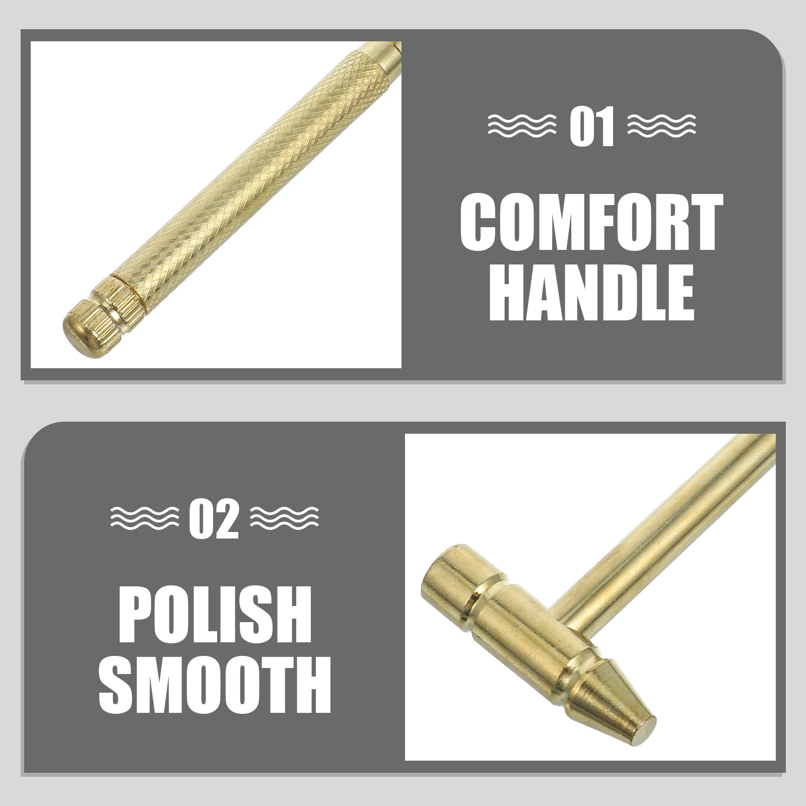 Mini Multi Tool Copper Hammer Screwdriver for Jewelry Small Portable Versatile Manual Tool Set Practical ChaseHammer Alloy