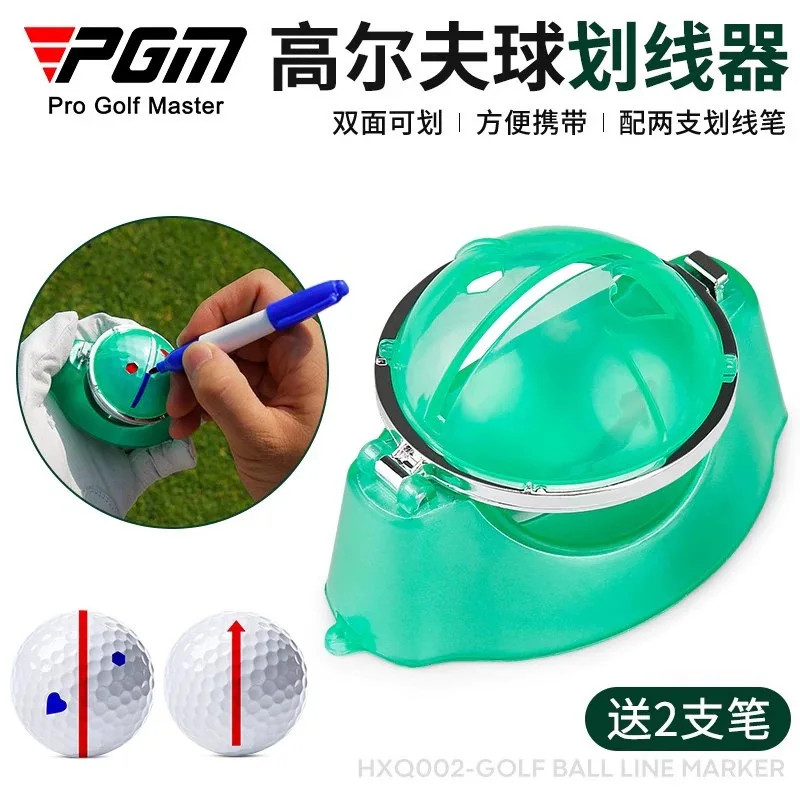 PGM Golf Ball Line Marker Golf Alignment Drawing Tool For Driving Range Random Mark Color Golf Training Accessories Wholesale