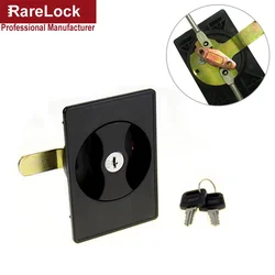 Cabinet Door Lock Sheet Iron Cabinet File Cabinet Changing Cabinet Connecting Rod Lock DIY Furniture Hardware Rarelock MA033 G1