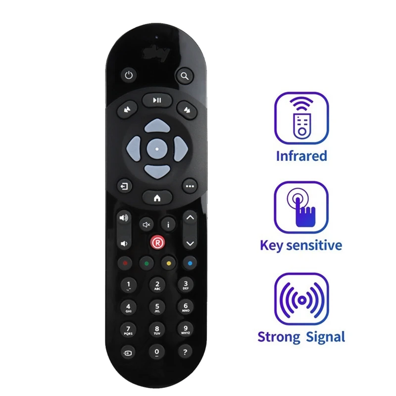 Remote Control pengganti untuk Remote Control SKY Q untuk Remote Control TV kotak QINFRAREDTV langit