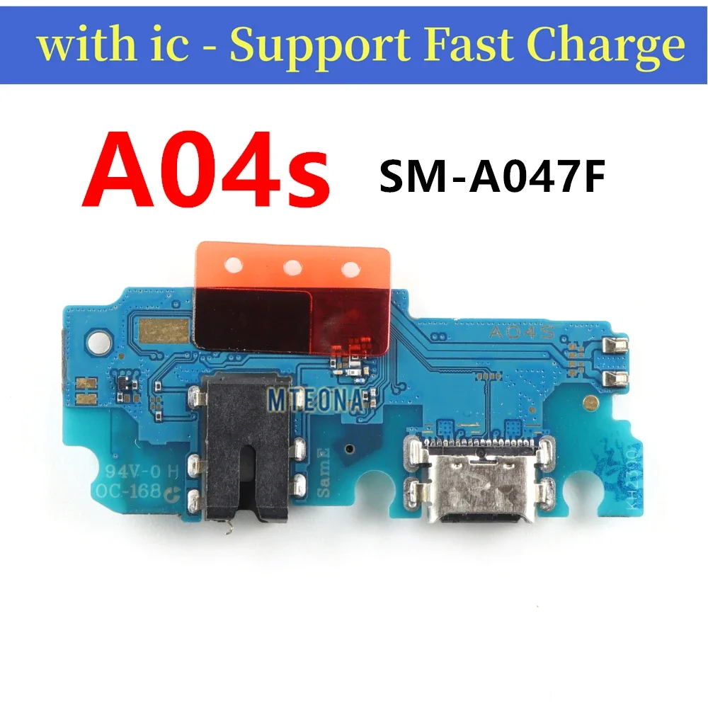 USB Charger Dock Connector Board Fast Charging Port Flex Cable For Samsung Galaxy A02s A025F A025U A03s A037F A04s A047F