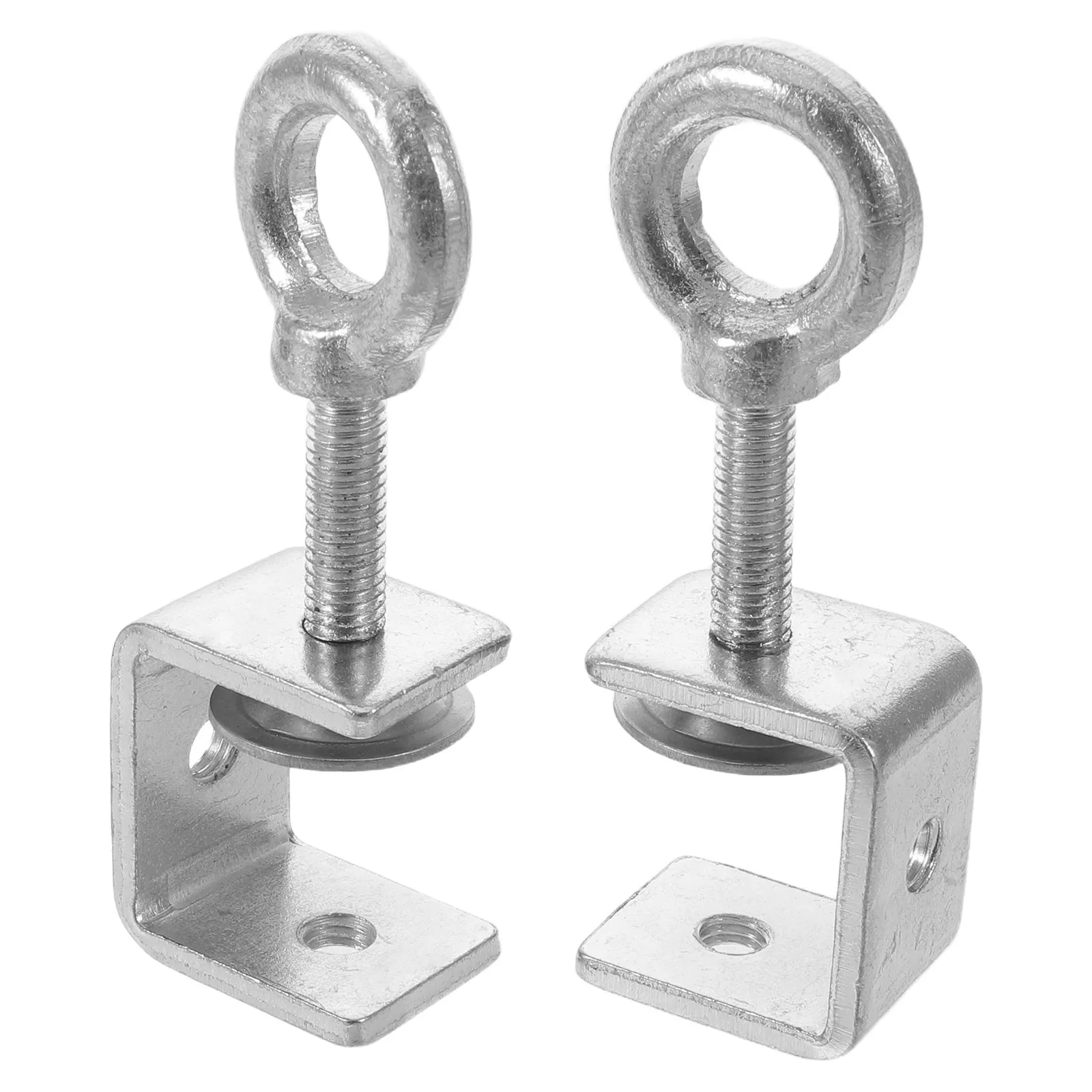 2Pcs Heavy Duty C Clamp Stainless Steel Mini Tiger Clamps for Workshop Pipe Support Quick Release Industrial Hardware Pipe