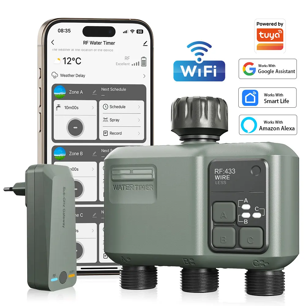 Tuya RF433 WI-FI In…