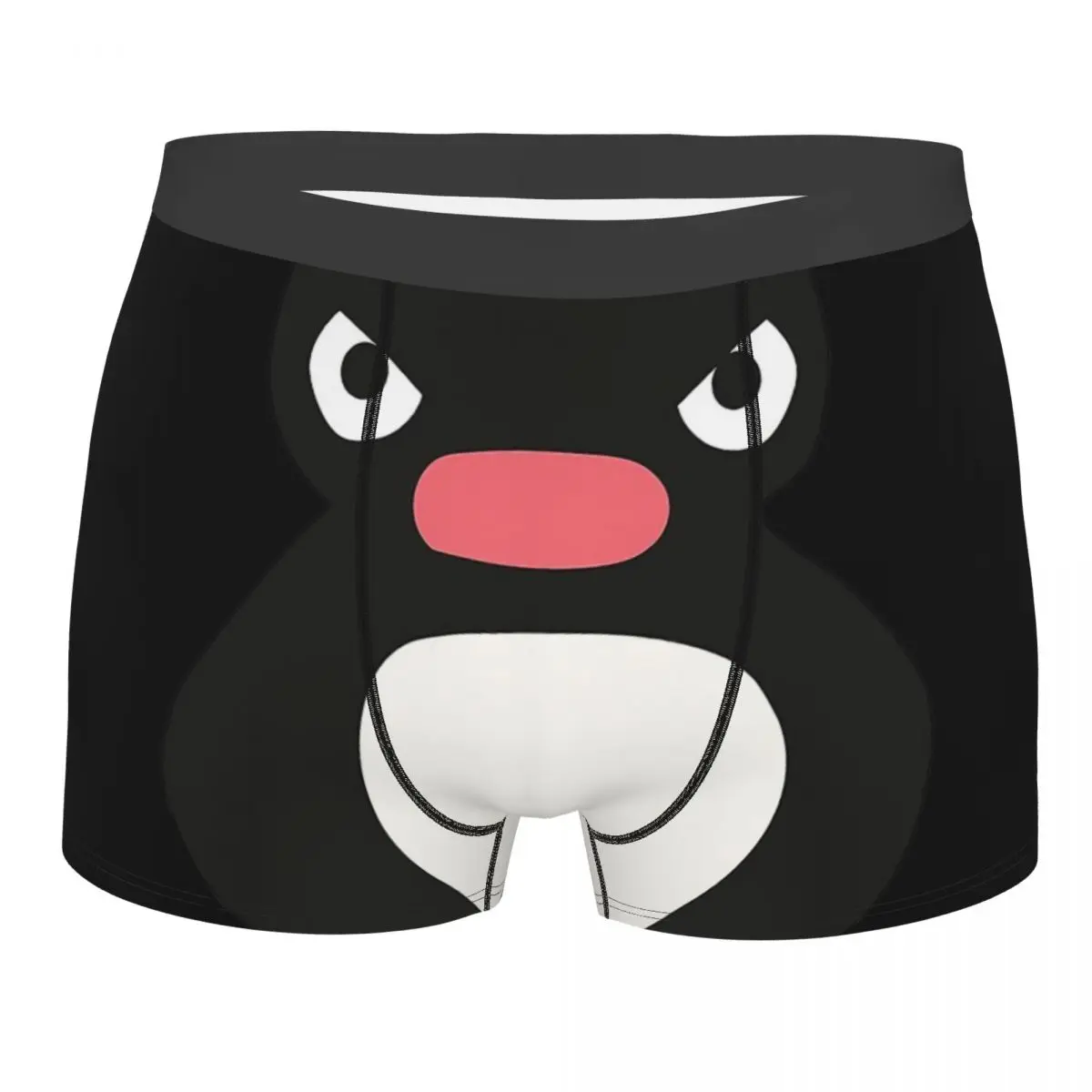 

Angery Pingu Men's Boxer Briefs special Highly Breathable Underwear Top Quality 3D Print Shorts Birthday Gifts