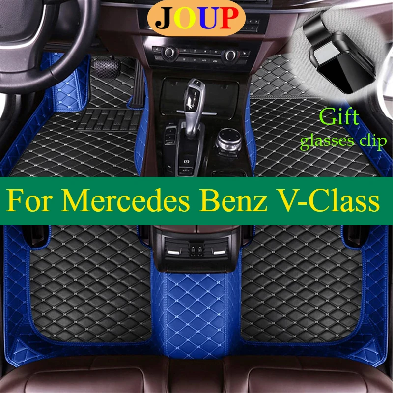 

For Mercedes Benz V-Class 2016-2022 Car Floor Mats Custom All Weather Carpets Covers Left /Right Hand Drive