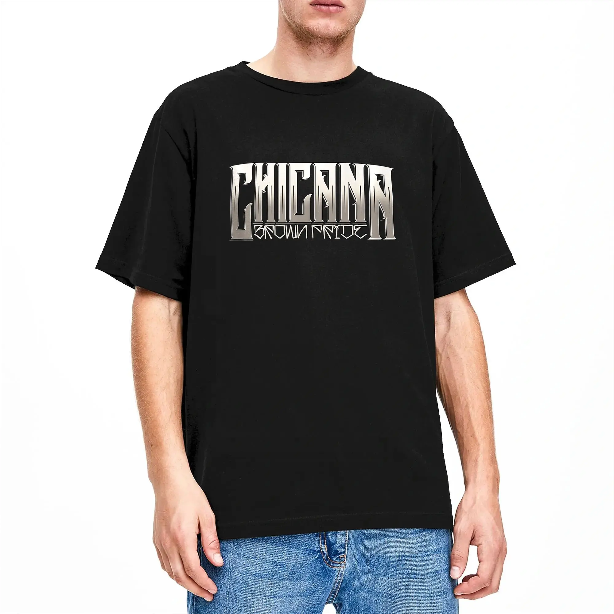 CHICANA Brown Pride Proud Chola Chicano Tattoo Art T Shirt Summer  Popular T-Shirts 100% Cotton Round Neck 4XL 5XL 6XL Clothing