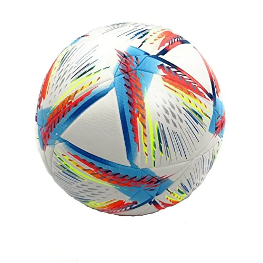 

Quality League Quality Soccer Ball Size 5 Thermally Bonded Match Ball - Official Match Weight- Profional High Grade PU Leather-