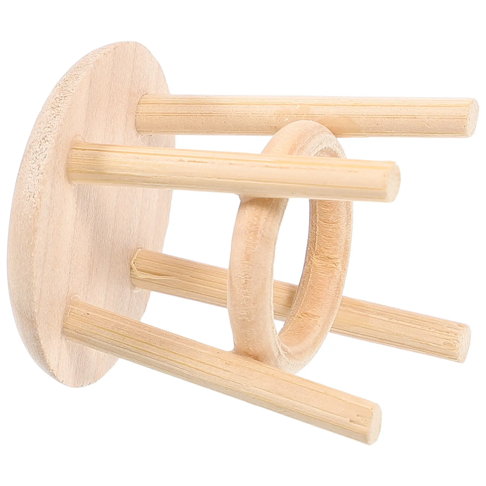 

Miniature Solid Wood Round Stool Realistic Texture Micro Stool for Miniature House Furniture Bedroom Dining Room Decoration