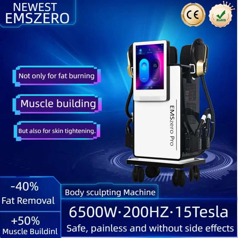 Newest Dls Emszero Neo 6500W Nova HI-EMT EMS body sculpt machine Shaping Muscle Machine