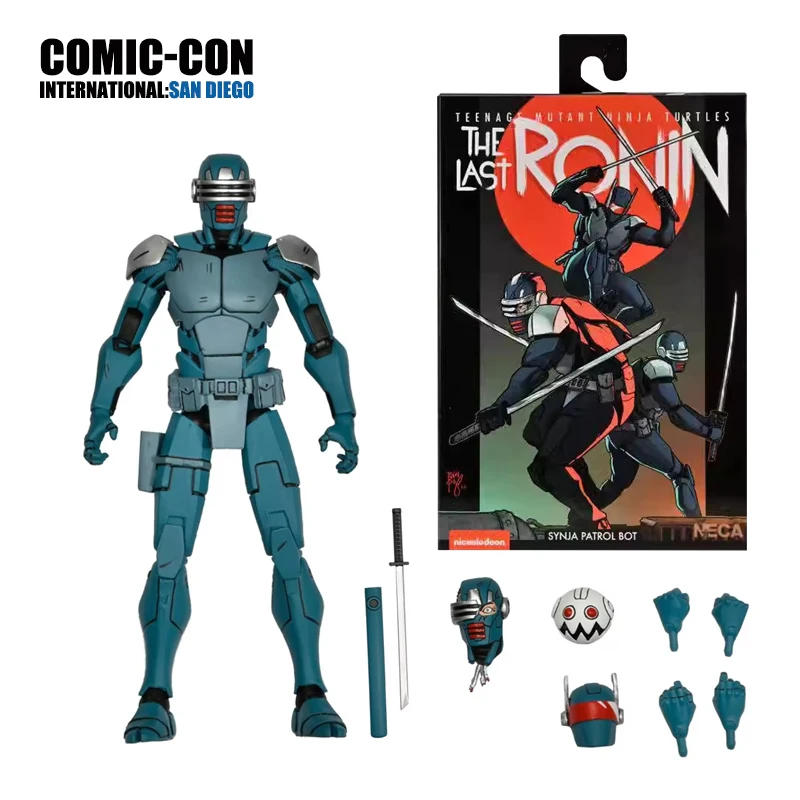 NECA Teenage Mutant Ninja Turtles The Last Ronin - 7” Scale Action Figure – Ultimate Synja Patrol Bot NECA 100% Original
