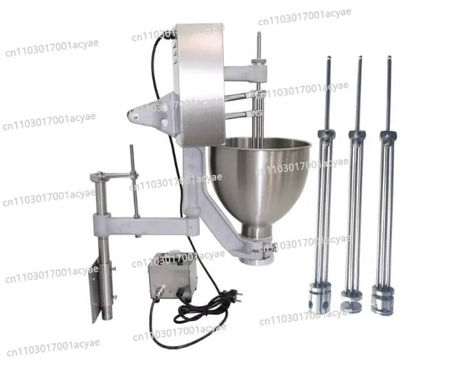 Professional Donut Making Machine – Manual or Electric Arm with 3 Interchangeable Molds for Ring Donuts