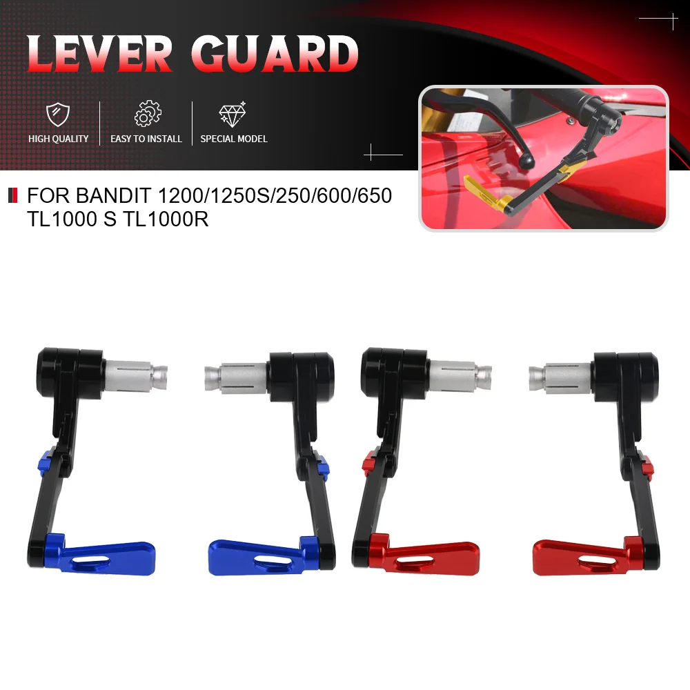 For SUZUKI Bandit 1200/1250S/250/600/650 TL1000 S TL1000R Handlebar Grips Guard Brake Clutch Levers Handle Bar Guard Protector