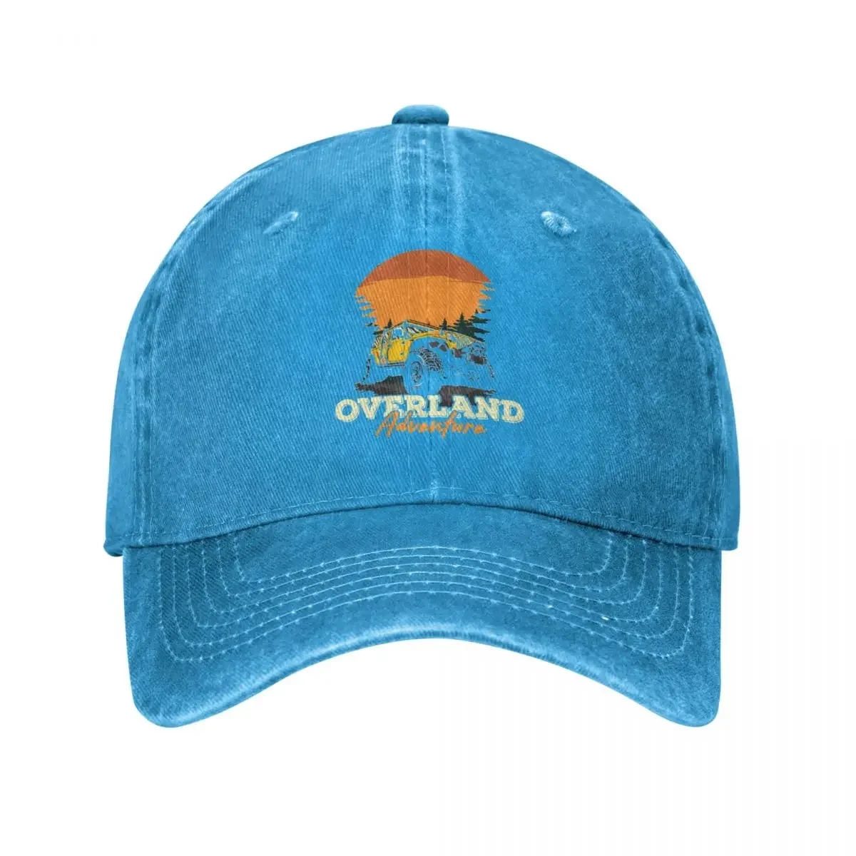 Camel Trophy Overland Adventure Camping Nature Baseball Caps Distressed Washed Snapback Hat Outdoor Activities Gift Hats Cap