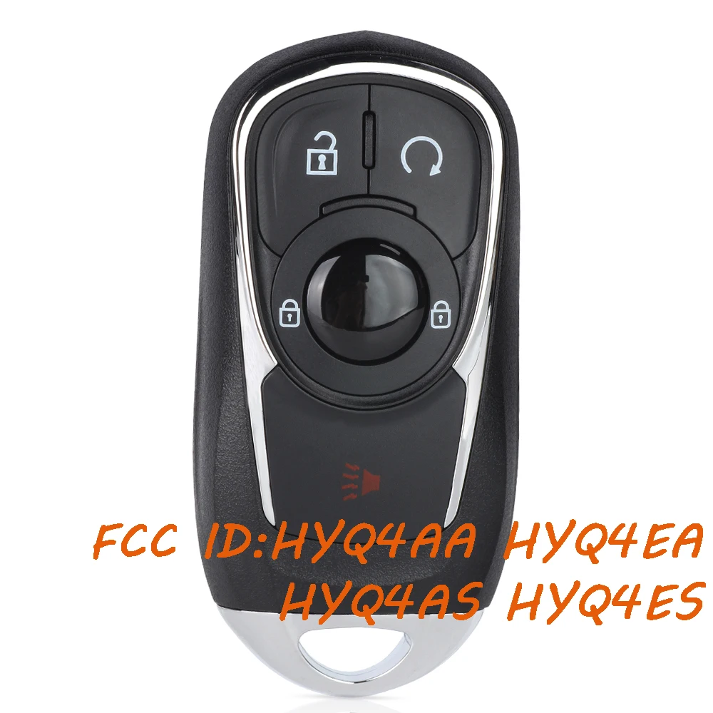 

KEYECU HYQ4AA HYQ4EA HYQ4AS HYQ4ES Remote Key Fob for Buick Encore Regal 2017 2018 2019 2020 2021 2022 2023 315MHz / 433MHz
