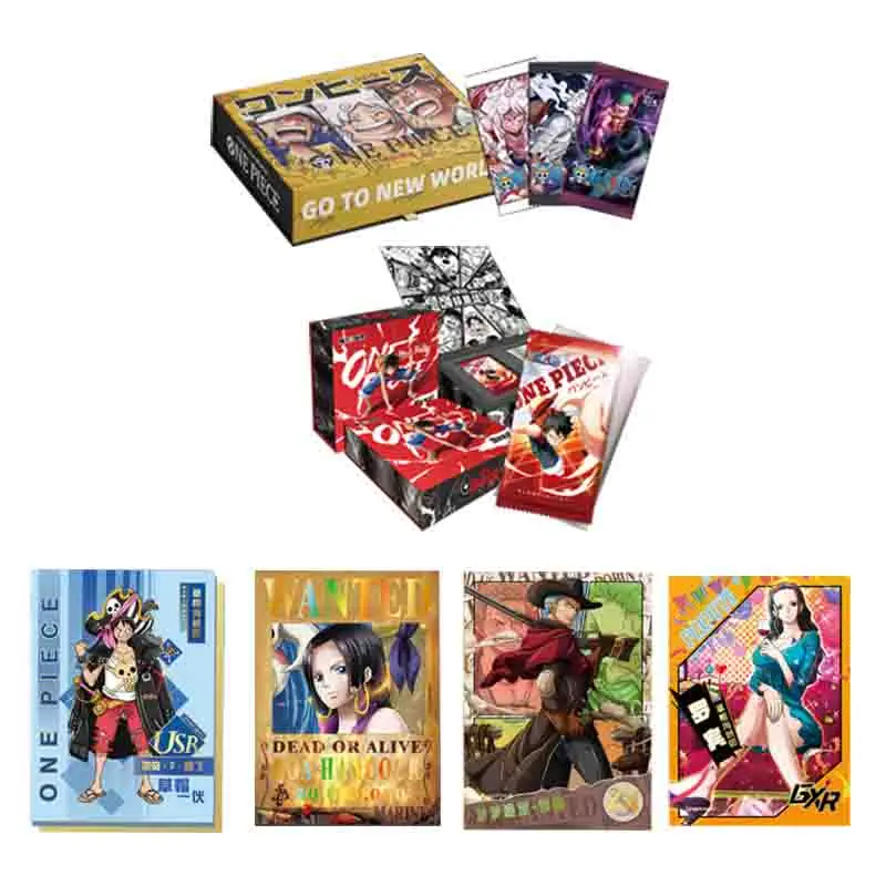 Wholesales One Piece Collection Cards Box Booster 1Case Anime Trading Cards Birthday Gift