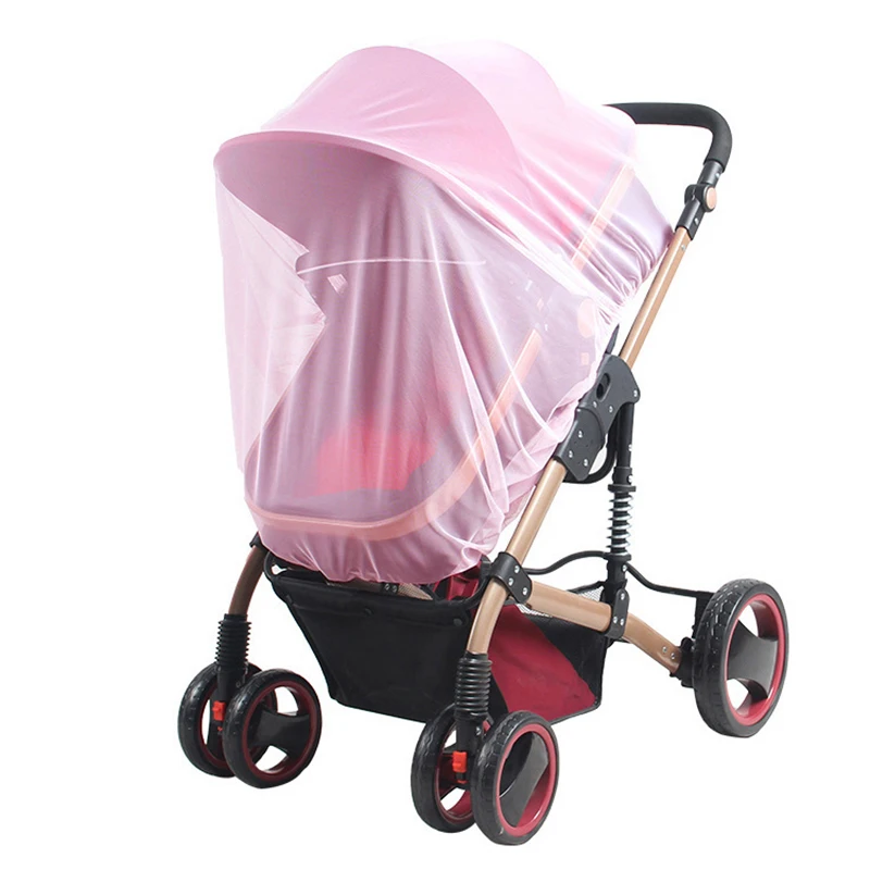 1PC DIY Accessories Mosquito Net For Baby Stroller Summer Pram Insect Shield Net Infants Pushchair Cart Safe Protection Mesh