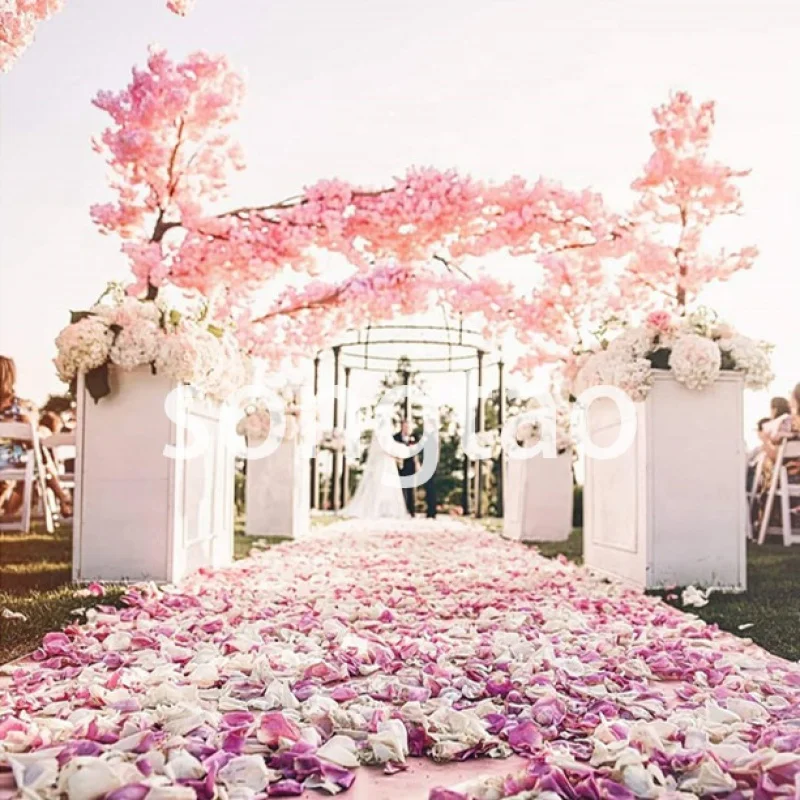 Songtao-Árvore De Flor Artificial, Custom Cherry Blossom Árvores, Decoração Do Casamento, Decoração Do Hotel