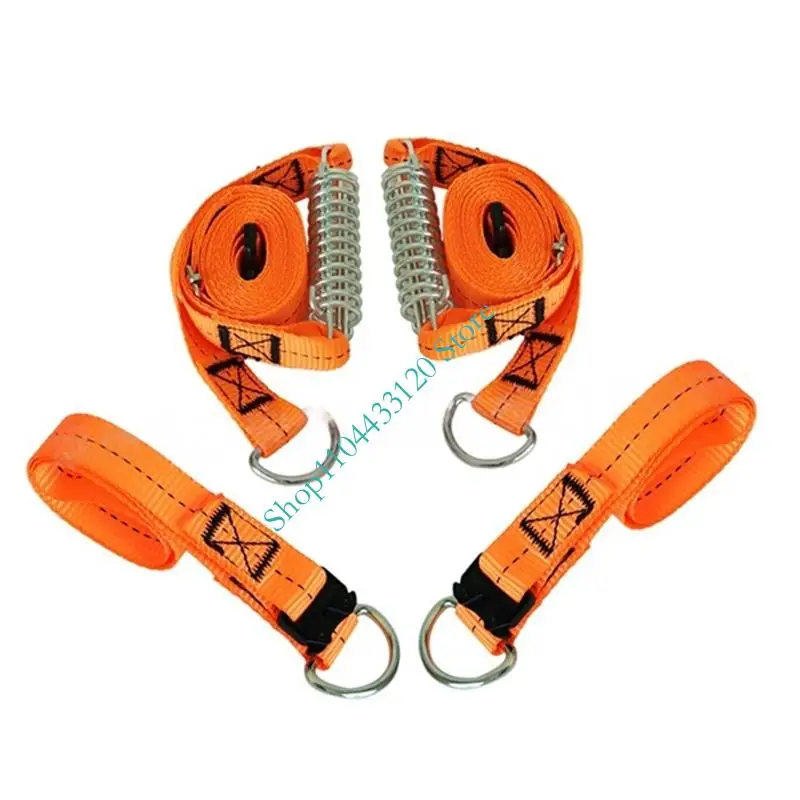 

Heavy Duty Motorhome Awning Tie Down With Strong Alloy And Polyester Straps For Secure Outdoor Camping Tent Anchoring