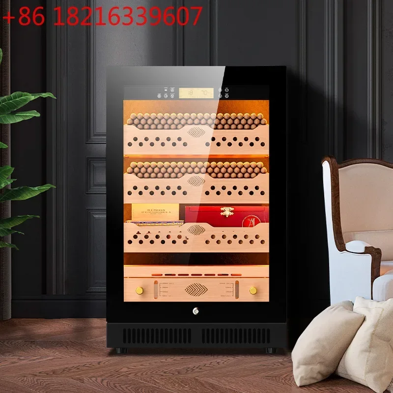 TAO Constant temperature and humidity Cedar wood shelf Ammonia removal Smart WiFi fingerprint lock Moisturizing cabinet