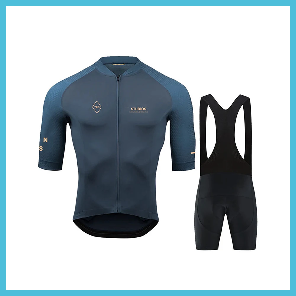 

Cycling Set Men Short Sleeve Jersey Bicycle Clothing Kit MTB Bike Wear Triathlon Suits Maillot Ciclismo