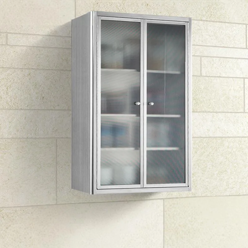 

304 stainless steel wall-mounted kitchen wall cabinet wall cabinet storage cabinet bathroom balcony storage