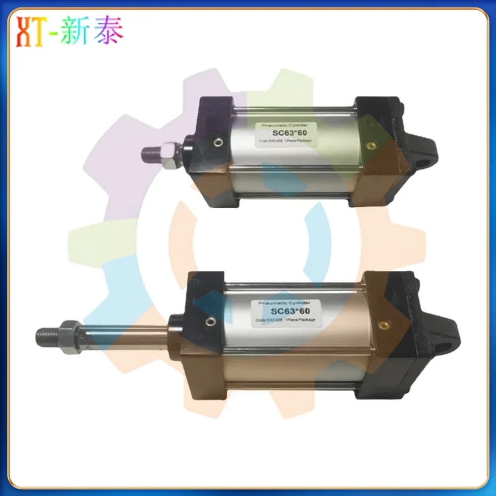 5 Pieces/lot Best Quality Komori Printing Machine Spare Parts Standard Air Cylinder Sc63*60 Stroke Pneumatic Cylinder