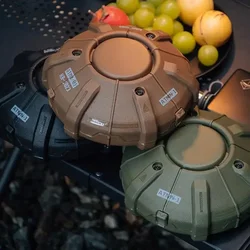 Mosquito Incense Box Camping Tactical Mosquito Repellent Rack Portable Military Style Mosquito Incense Box Hiking Accessories