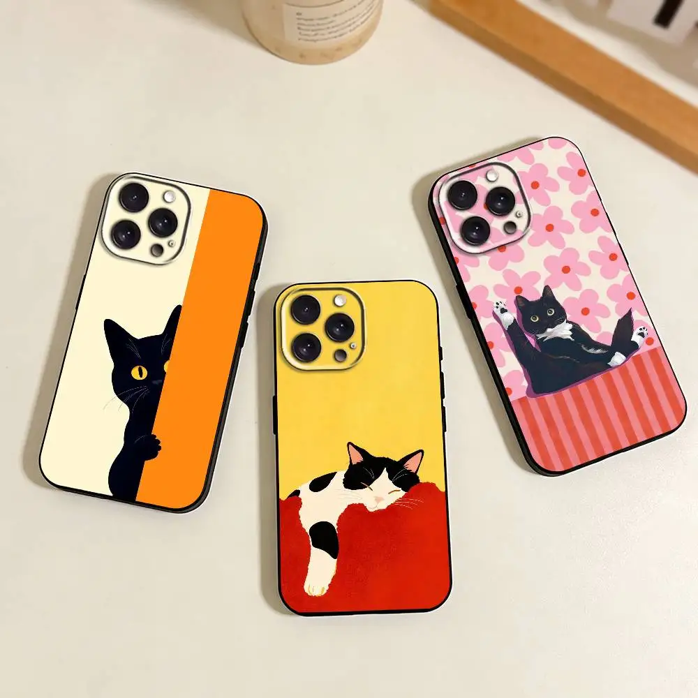 C-Cute Black White …