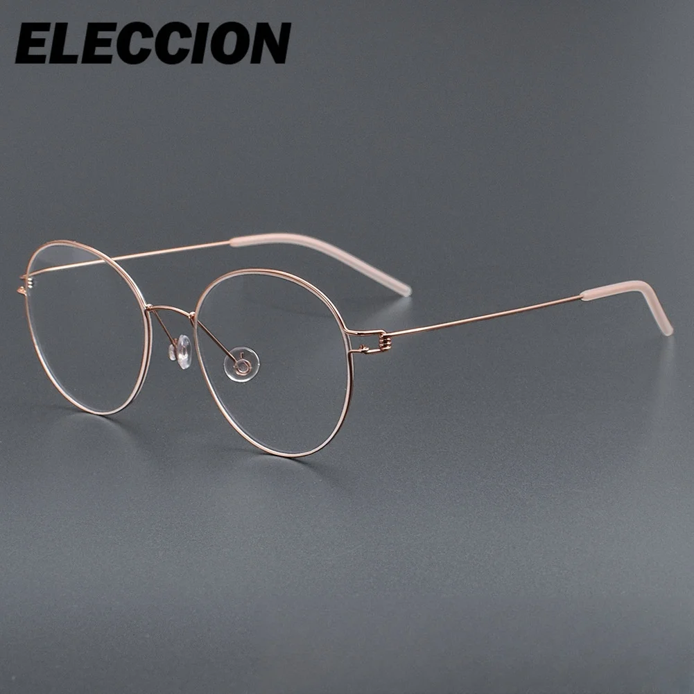 ELECCION 処方メガネ老眼近視コンピュータ光学メガネフレーム女性男性柔軟な光学眼鏡多焦点