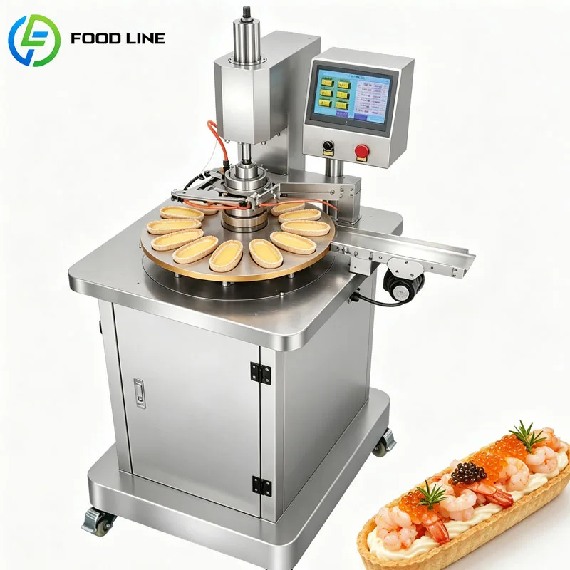 Egg Tart Shell Machine Pastry Shell Forming Machine Commercial Automatic Making Equipment Customized