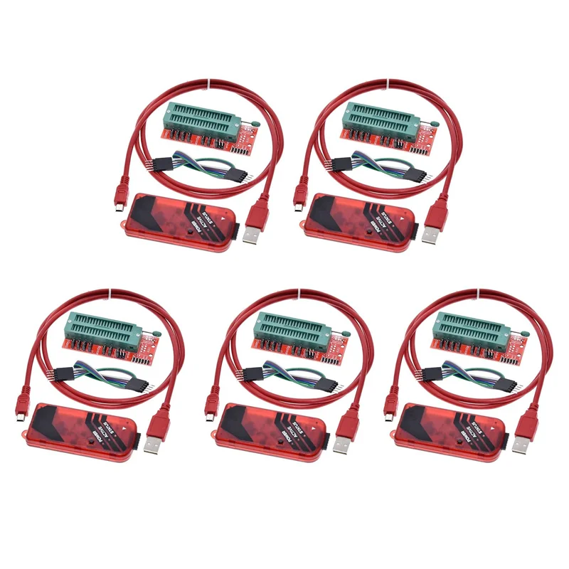 

Ingenious-5X PICKIT3 Programmer + PIC ICD2 PIC Kit 2/3 Programming Adapter Universal Programmer Seat FZ0508