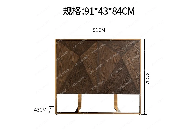 مدخل فاخر خفيف، مدخل إبداعي، خزانة جانبية لمطعم الضيوف #5