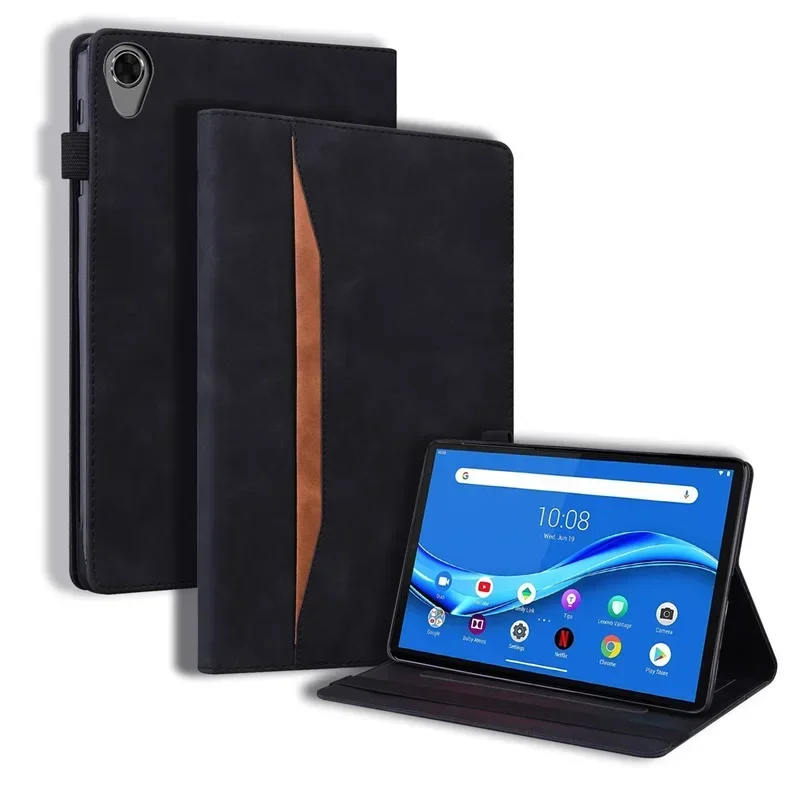 Folio PU Leather Business Wallet Cover For Funda Lenovo Tab M8 4th Gen 8