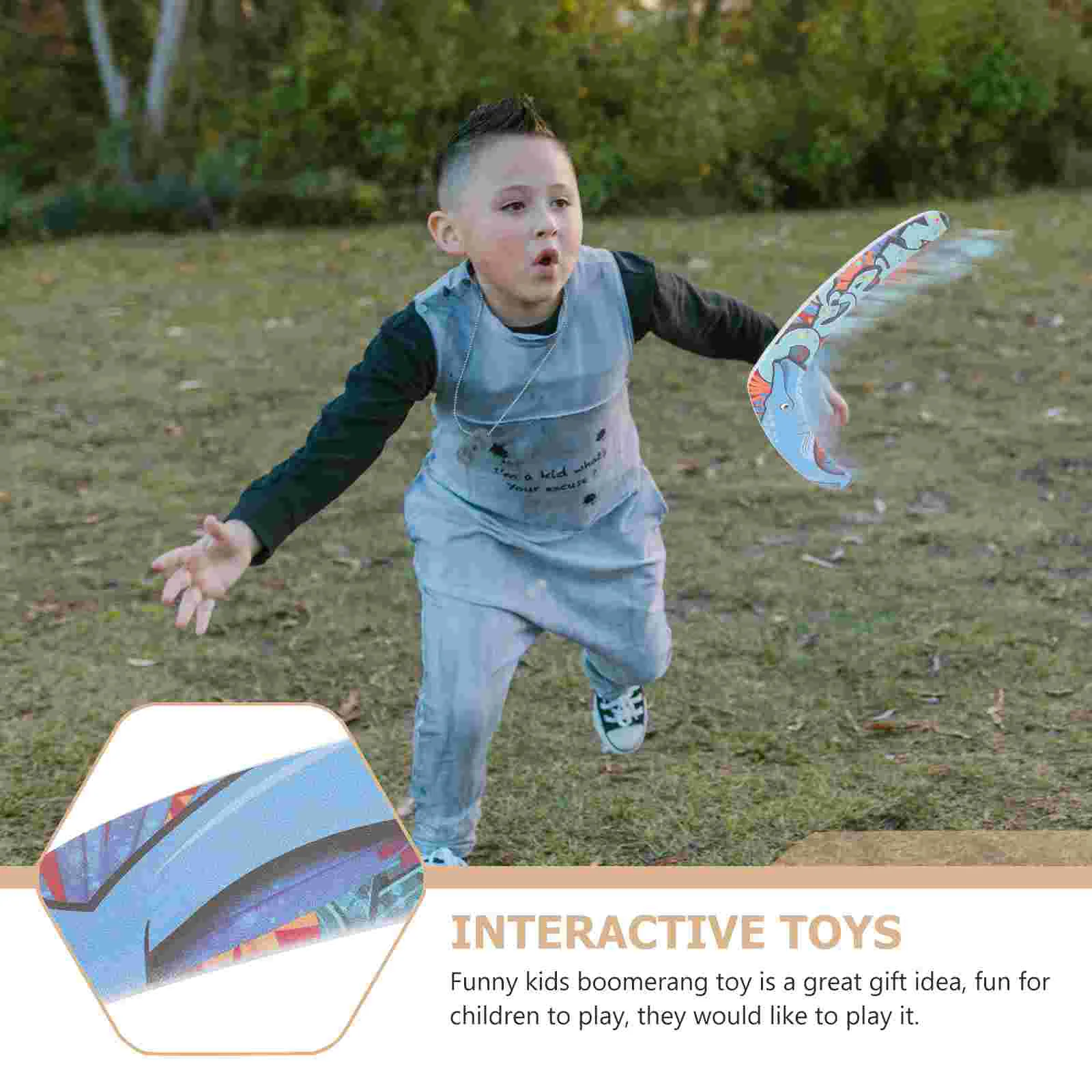 Girls Toys Stuffed Outdoor Kids Flying Throwing Funny Game and Catch Boomerangs Child