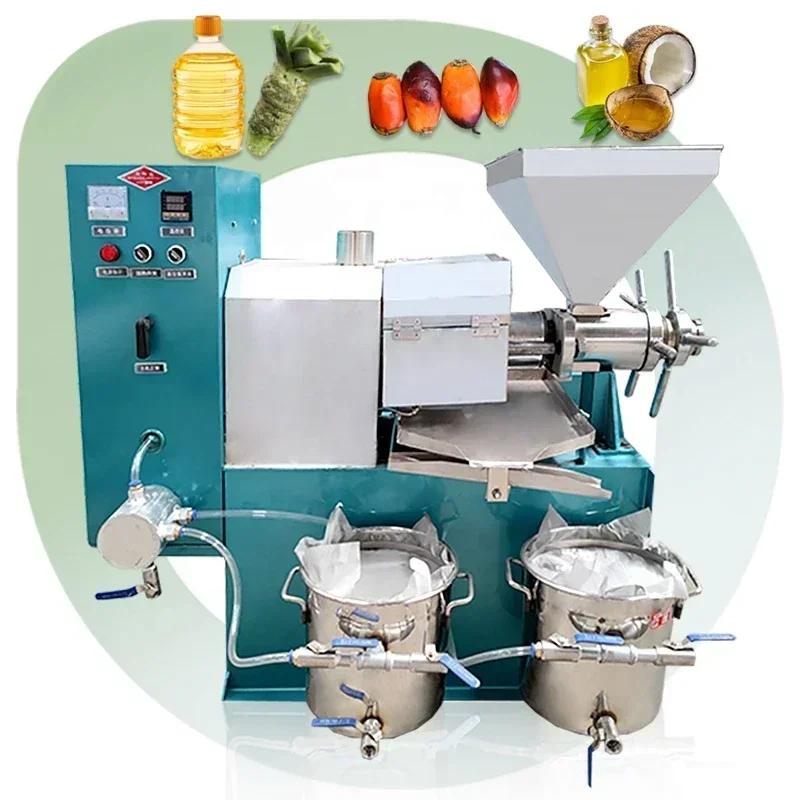Commercial Olive Soya Bean Soja Argan  Extraction Press Food Oil Pressing Make Machine