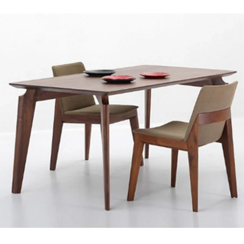 North American black walnut wood dining table, dining table, all solid wood furniture, log board workbench