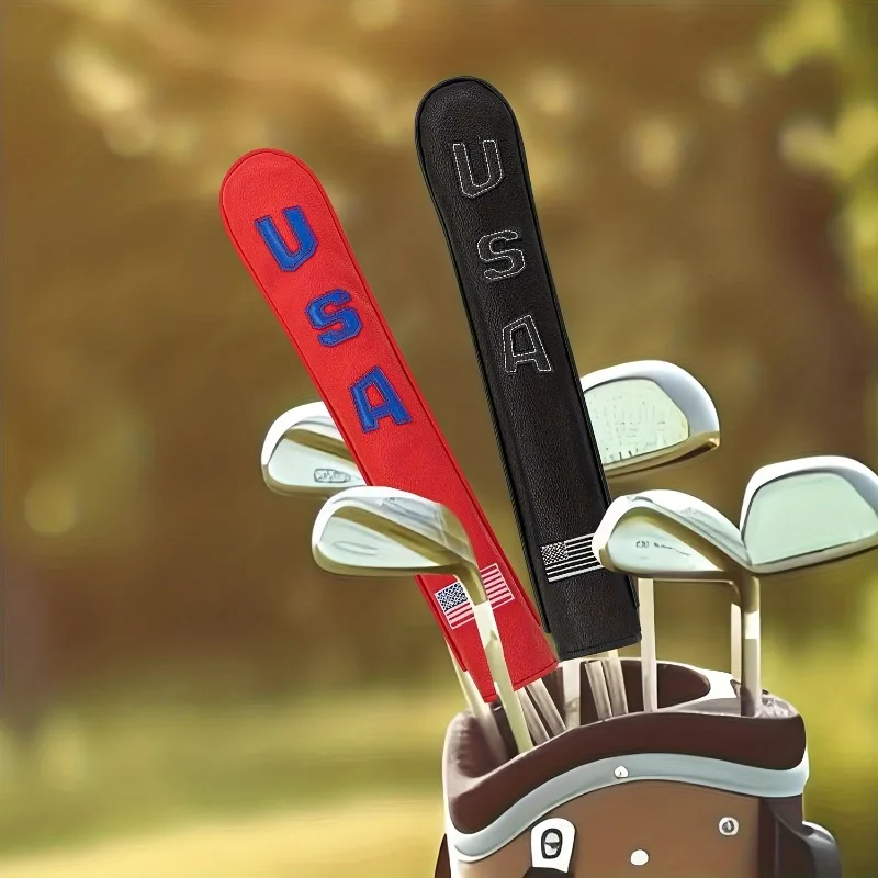 US Flag Golf Protective Cover - Scratch Resistant and Durable, Golf Direction Indicator Rod Protective Cover, Golf Accessories