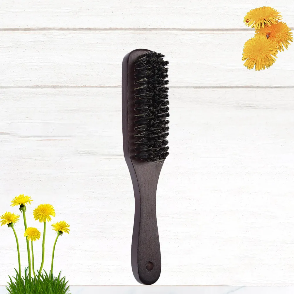 1Pcs Men Hair Brush Vintage Curl Styling Multi-Function Portable Broken Hair Cleaning Spray Fashion Hairstyle Brush