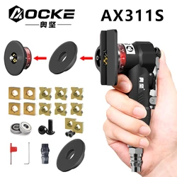 Aocke Pneumatische Afschuinpistool Afschuingereedschap Lucht Mini Grinder Ontbramen Afschuining Trimmen Machine Voor Metalen Reparatie 30000Rpm