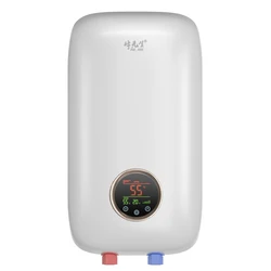 Calentador de agua eléctrico de 220V-240V, calefacción rápida instantánea, para el Hogar, baño, ducha, máquina pequeña de baño, cocina