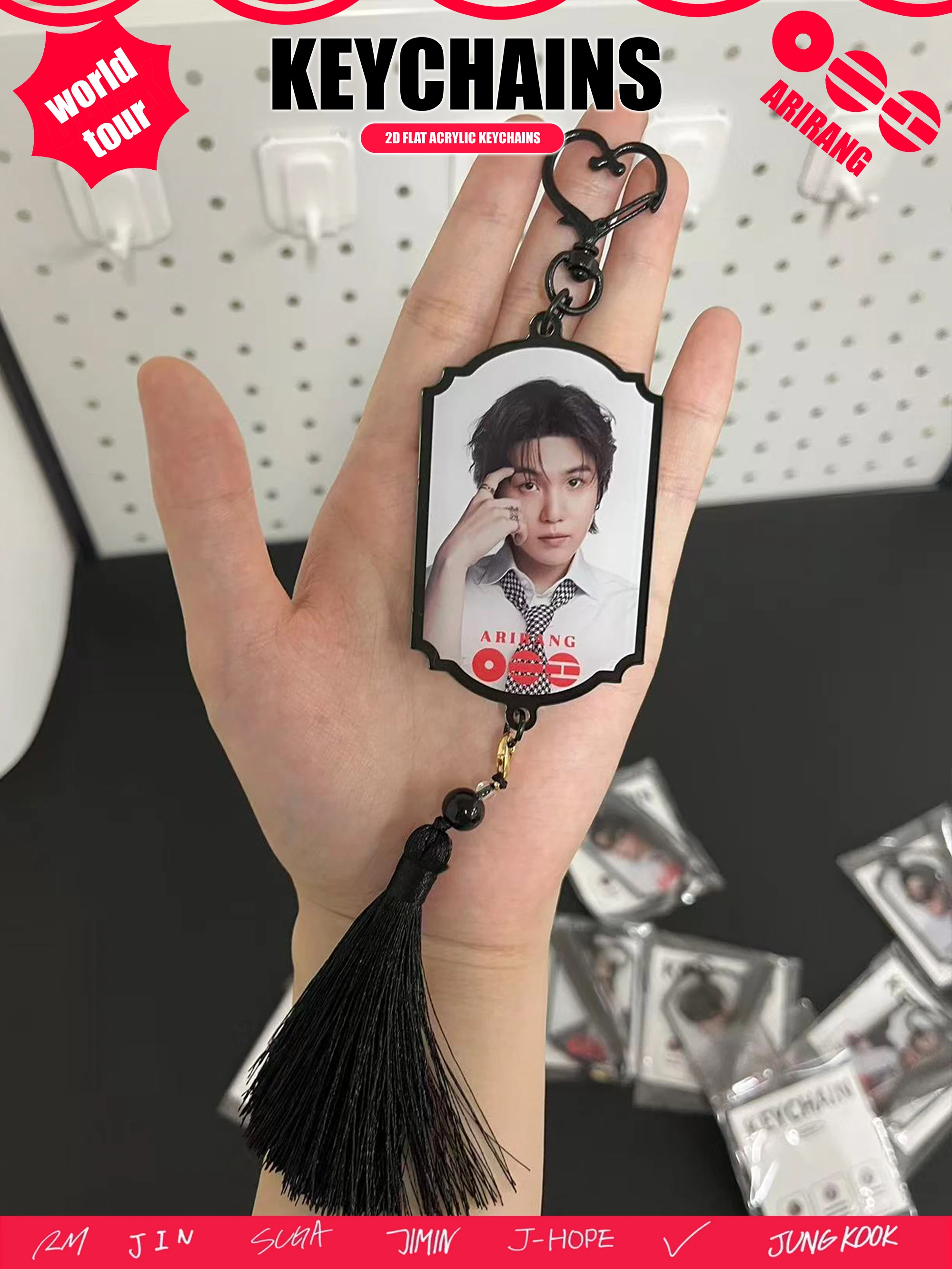 سلسلة مفاتيح B/Ts Ot7، سلسلة م - مراجعة Anime Themed Merchandise وسعره