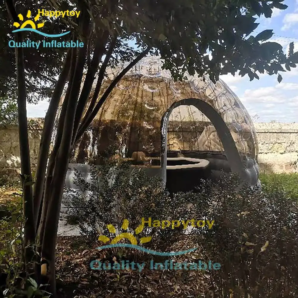 

Outdoor Use Bubble Transparent Inflatable Hot Tub Spa Solar Dome Cover Tent